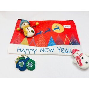 Handmade Christmas & New Year Accessory Set